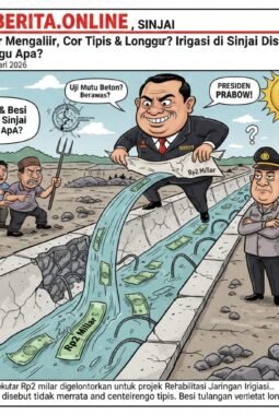 Rp2 Miliar Mengalir, Cor Tipis dan Besi Longgar? Proyek Irigasi di Sinjai Disorot! APH Tunggu Apa?