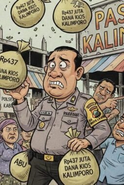 Rp437 Juta Dipertanyakan, Kisruh Kios Kalimporo Seret Dugaan Oknum Polri