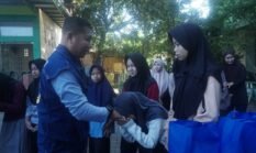 Rangkaian HUT Kodaeral VI 2026, TNI AL Tebar Kepedulian untuk Anak Yatim di Makassar