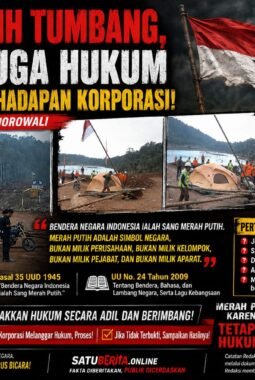 MERAH PUTIH TUMBANG DI LUWU TIMUR, RAKYAT BERTANYA: APAKAH HUKUM JUGA TUMBANG DI HADAPAN KORPORASI?