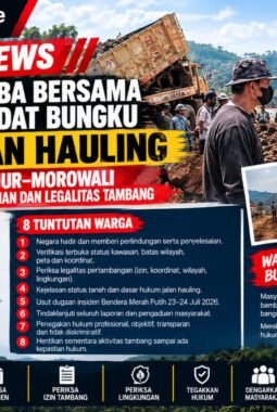 BREAKING NEWS: Jalan Hauling Ditutup! Warga Seba-Seba Desak Pemerintah Periksa Peta, Izin dan Batas Wilayah