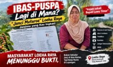 IBAS-PUSPA Lagi di Mana? “Janci Mutaroe” Loeha Raya, Janji Politik yang Kini Menunggu Pembuktian